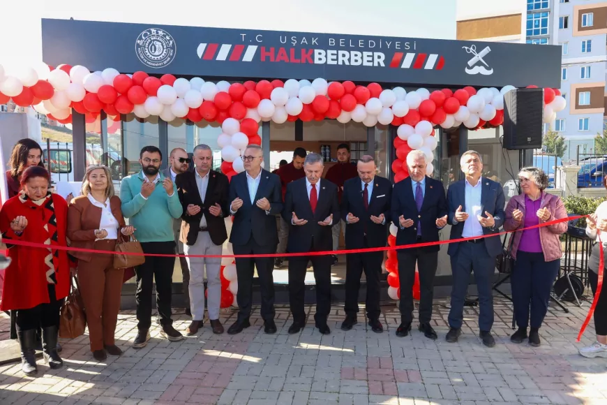 Başkan Özkan Yalım’dan Yeni Sosyal Proje: Halk Berber Hizmete Açıldı