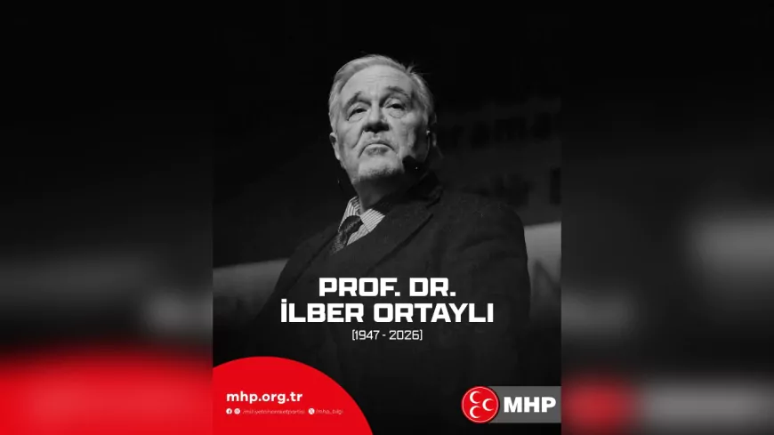 İlber Ortaylı İçin Başsağlığı Mesajı