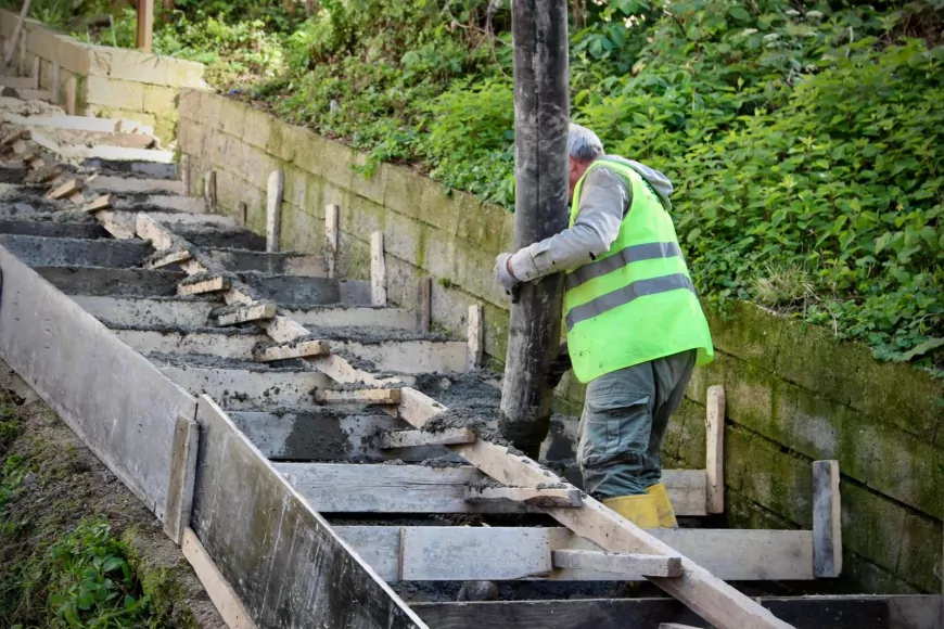Giresun Belediyesi Ulaşım Güvenliği İçin Yeni Merdivenler Yapıyor