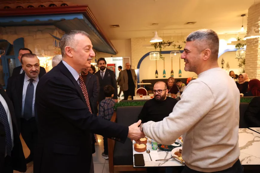 Büyükakın Şehit Aileleri, Gaziler ve Yaşlılarla İftar Sofrasında Buluştu