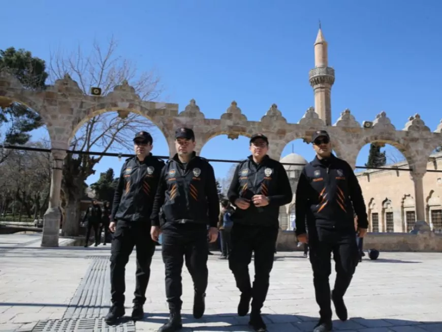 Şanlıurfa’da Turizm Polisi Turistlere Güven Veriyor