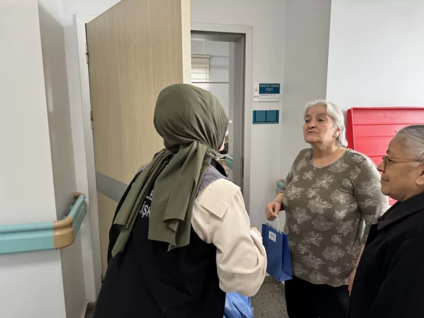 Çorum Belediyesi’nden Hasta Ve Yaşlılara Bayram Ziyareti