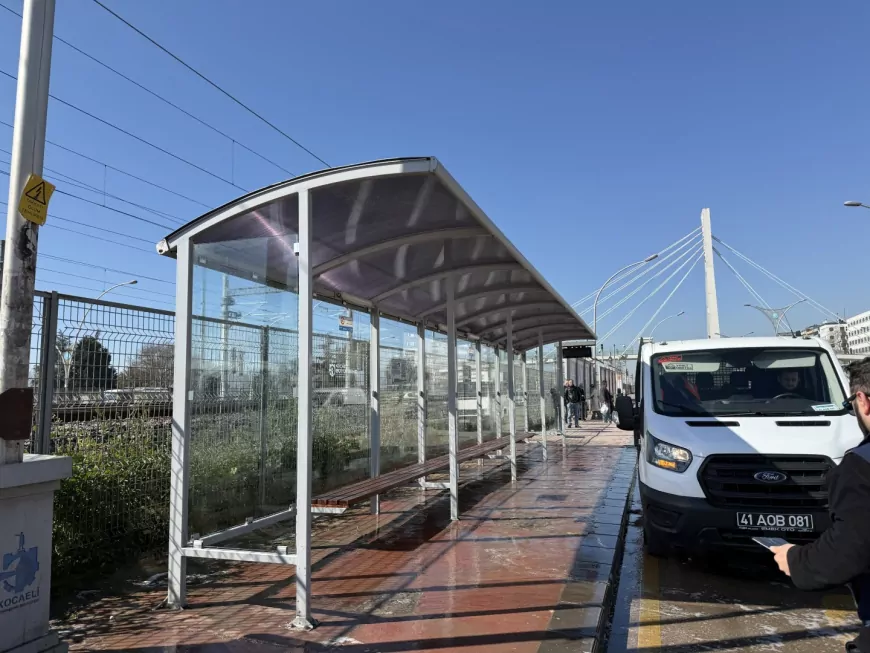 Kocaeli’de Duraklar Büyükşehir’le Pırıl Pırıl