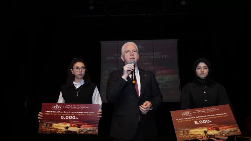 18 Mart’ta Şehitler Minnetle Anıldı