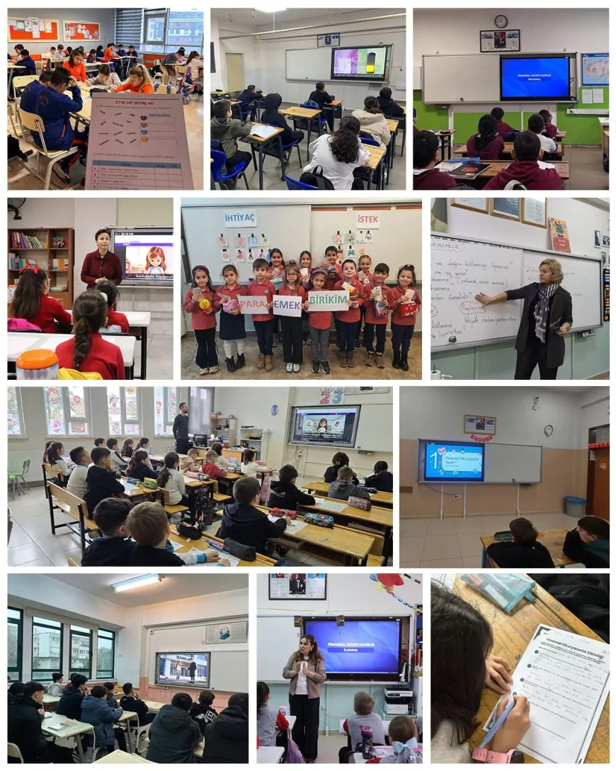 Okullarda Finansal Okuryazarlık Dersi Yoğun İlgi Gördü