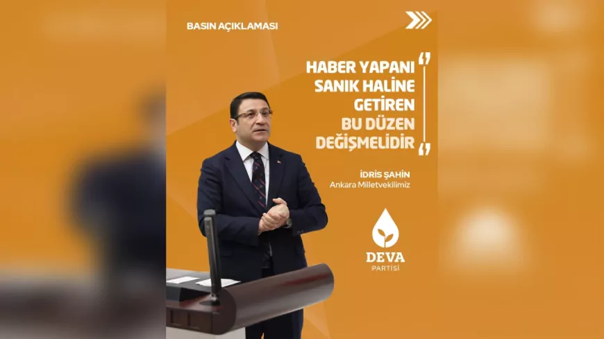 İdris Şahin: Ceza Hukuku İfade Özgürlüğünü Bastırma Aracı Olamaz