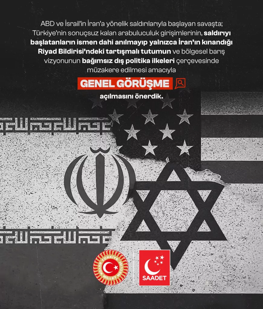 AK Parti ve MHP Oylarıyla Reddedildi: Genel Görüşme Önerisi Kabul Görmedi