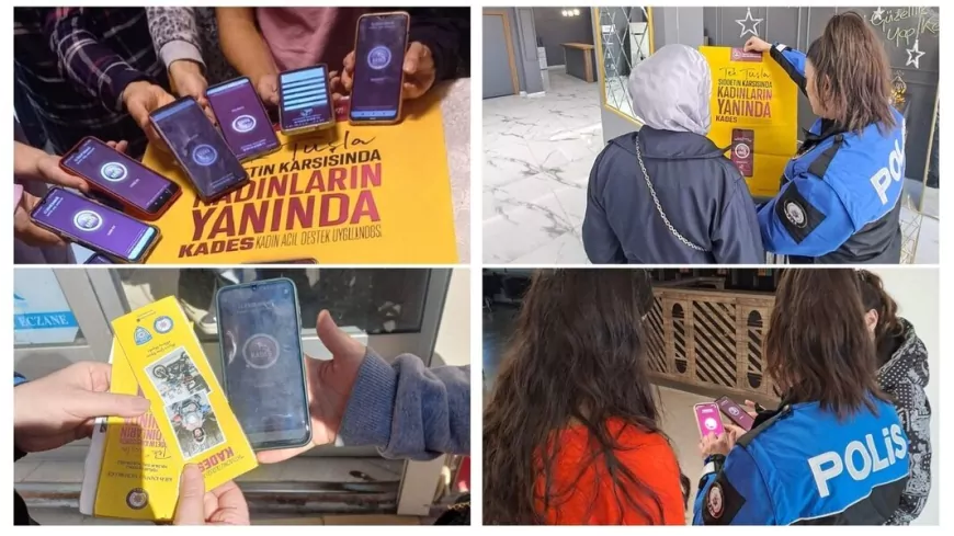 Kilis’te Öğrencilere KADES Uygulaması Anlatıldı