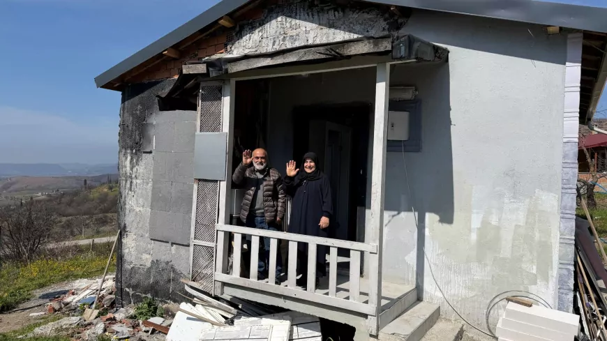 Kocaeli Büyükşehir Yangın Mağduru Aileye Umut Oldu