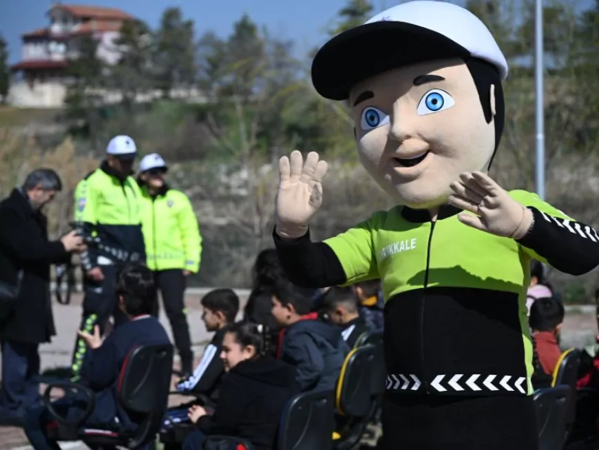 Kırıkkale’de Çocuklara Uygulamalı Trafik Eğitimi Verildi