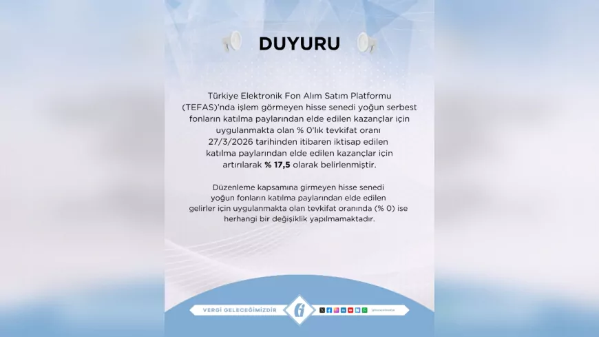 11107 Sayılı Cumhurbaşkanı Kararı Resmi Gazete’de Yayımlandı