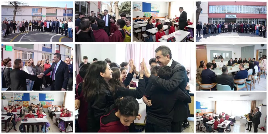 Bakan Tekin’den İstanbul’da Okullara Sürpriz Ziyaret