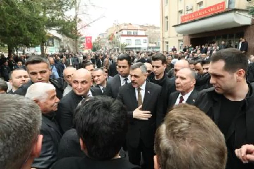 İçişleri Bakanı Çumra Kaymakamlığını Ziyaret Etti