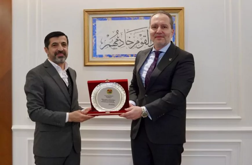 Fatih Erbakan Bingöllüler Derneği Heyetini Kabul Etti