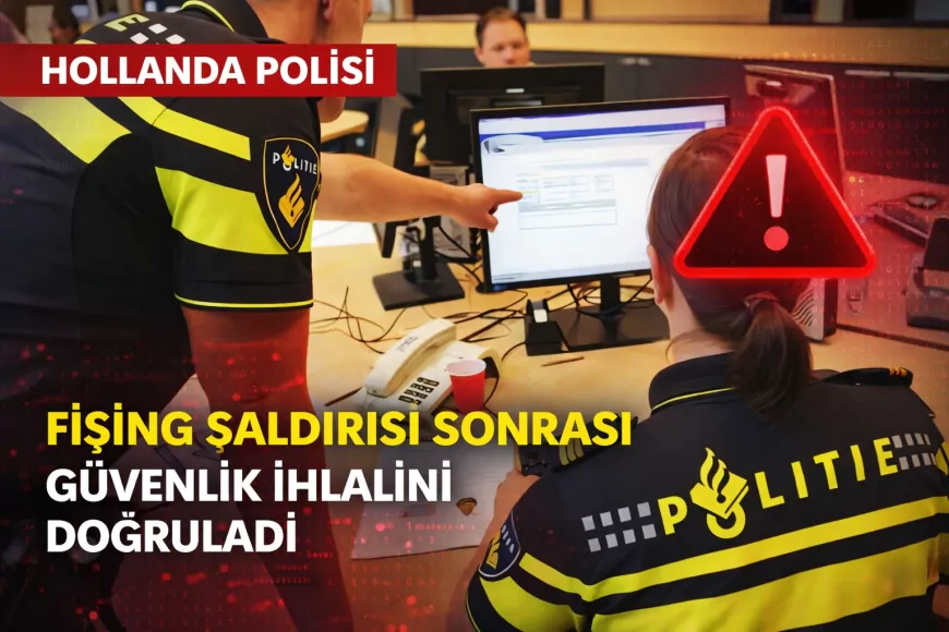 HOLLANDA POLİSİ FİŞİNG SALDIRISI SONRASI GÜVENLİK İHLALİNİ DOĞRULADI