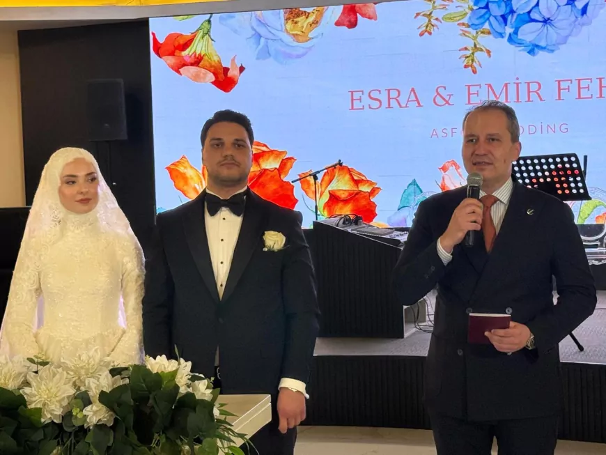 Fatih Erbakan Düğün Merasimine Katıldı