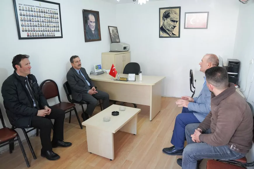 Başkan Ataç’tan Alınca Mahallesi’ne Ziyaret