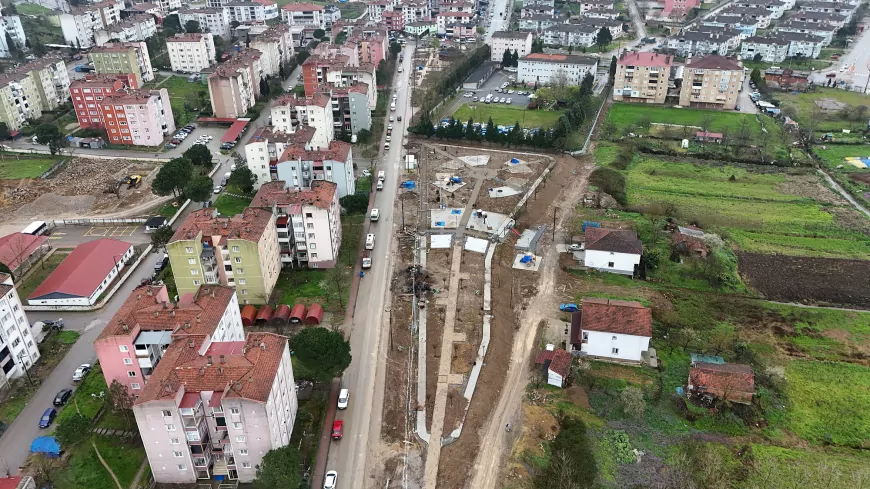 Ferizli’ye Yeni Yaşam Alanı Atatürk Parkı Tamamlanıyor