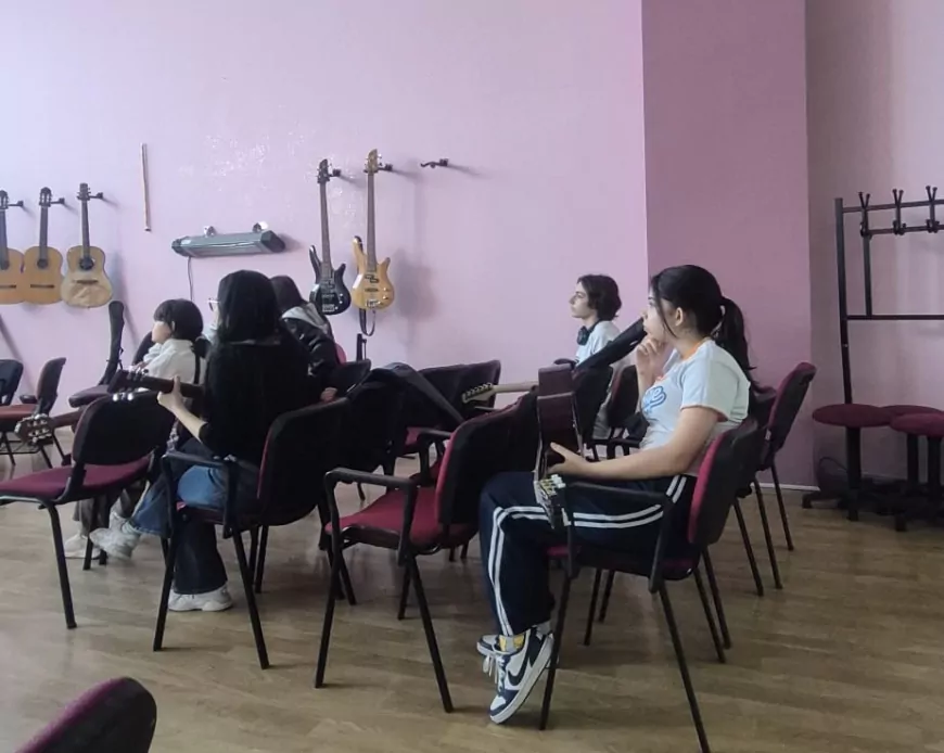 Pursaklar’da Müzik Kurslarına Yoğun İlgi