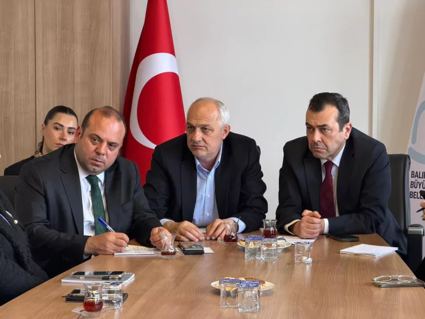 Balıkesir Büyükşehir’den Bandırma’da Muhtarlarla İstişare Toplantısı