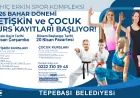 Tepebaşı’nda Yetişkin Ve Çocuklar İçin Kurs Kayıtları Başlıyor