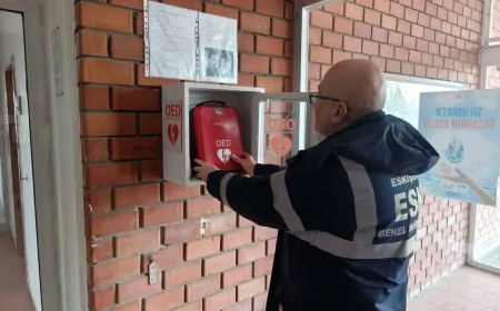 ESKİ’den hayat kurtaran adım: OED cihazları 6 noktada hizmette