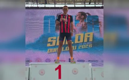 Salda Duatlonu Türkiye Kupası’nda Eskişehirli sporcu zirvede