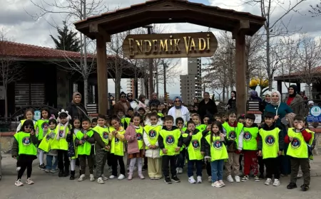 Pursaklar’da doğa ve eğitim buluşuyor: Endemik Vadi öğrencilerin gözdesi