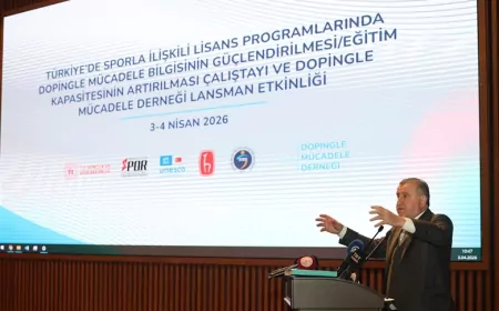 Bakan Bak: “Doping, sporun kanseridir”