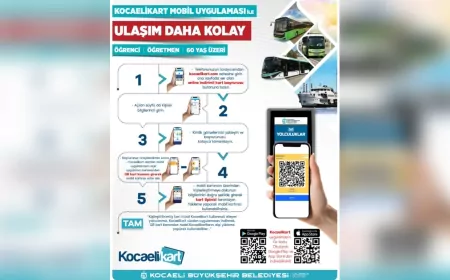 Kocaeli’de Ulaşımda Dijital Dönüşüm