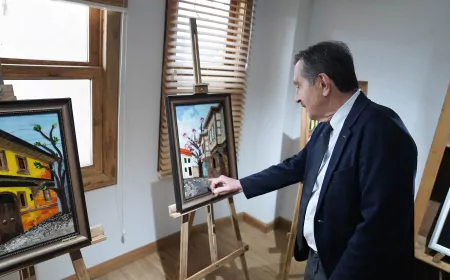 Ataç’tan Cam Sanatçısı Bayır’a Ziyaret