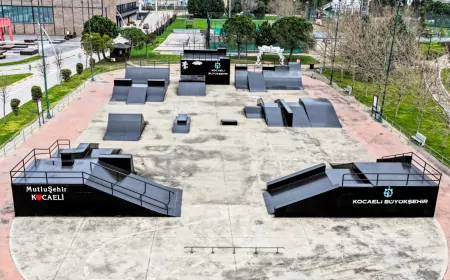 Sekapark’ta Skate Park Yenilendi, Parkur Tam Not Aldı