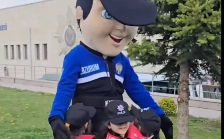 Türk Polis Teşkilatı Minik Misafirlerini Polis Müzesi’nde Ağırladı