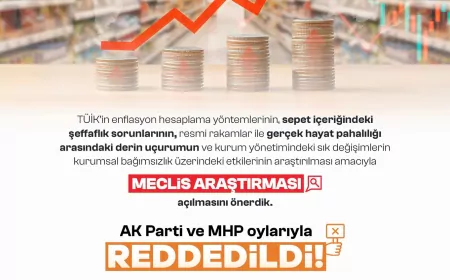 Saadet Partisi’nin TÜİK Araştırma Önergesi TBMM’de Reddedildi