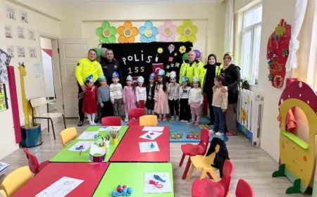 Alaca’da Polis Haftası Öğrencilerle Kutlandı