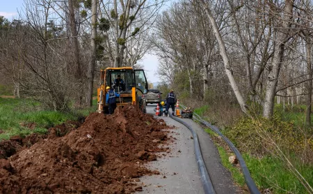 Taraklı’da 300 Haneye Yeni İçme Suyu Hattı