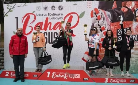 Sapanca’da Bahar Koşusunu Bahar Sezer Kazandı