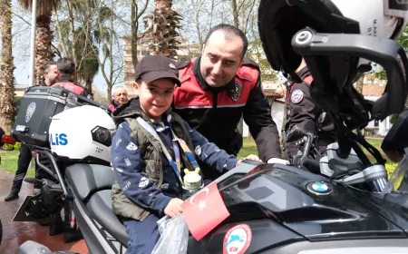 Lokomotif Çocuk Köyü’nde Polis Haftası Etkinliği