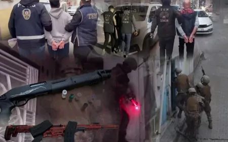 56 İlde DEAŞ’a Yönelik Operasyonlarda 525 Şüpheli Yakalandı