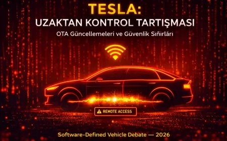 Tesla’nın Uzaktan Müdahale Yetkisi Tartışma Yarattı: Araç Kontrolü ve Güvenlik Endişeleri Gündemde