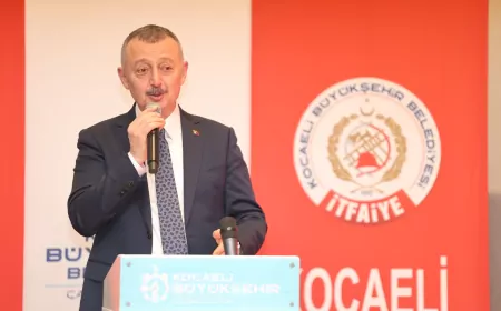 Başkan Büyükakın, 81 ilden gelen itfaiyecilerle buluştu