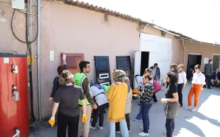 Büyükşehir’in alçı ve boya kursuna kadınlardan yoğun ilgi