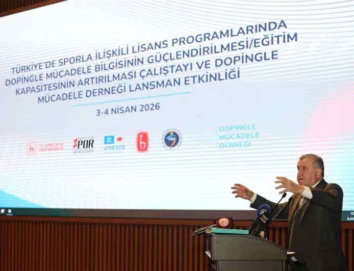 Bakan Bak: “Doping, sporun kanseridir”