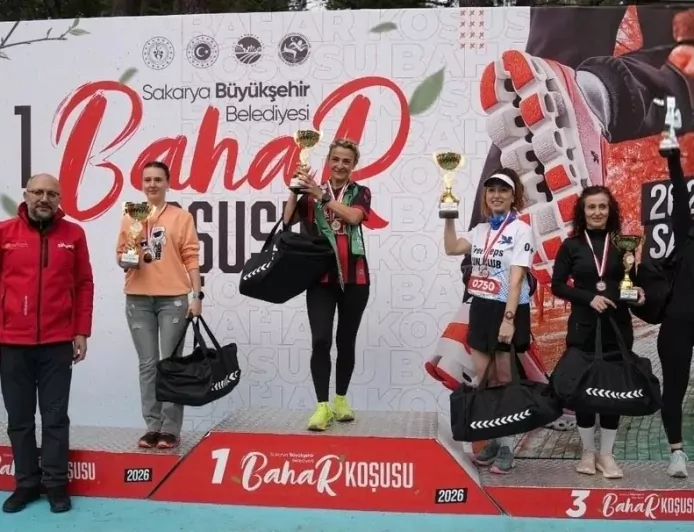 Sapanca’da Bahar Koşusunu Bahar Sezer Kazandı