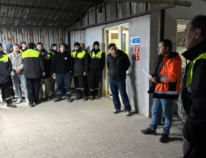 Odunpazarı’nda Gece Personeline İSG Eğitimi