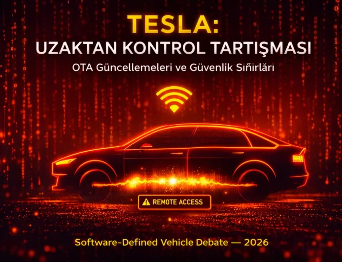 Tesla’nın Uzaktan Müdahale Yetkisi Tartışma Yarattı: Araç Kontrolü ve Güvenlik Endişeleri Gündemde
