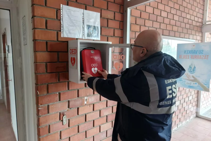 ESKİ’den hayat kurtaran adım: OED cihazları 6 noktada hizmette