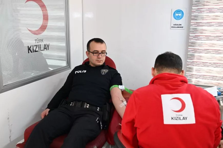 Polis Haftası’nda Anlamlı Etkinlik: Konya’da Kan Bağışı Kampanyası