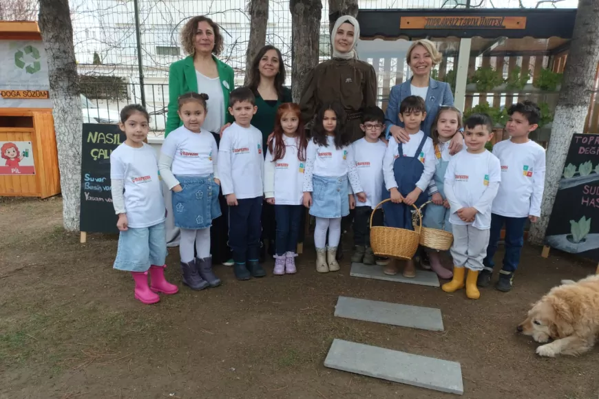 Anaokulunda Topraksız Tarım Projesiyle İlk Hasat Heyecanı