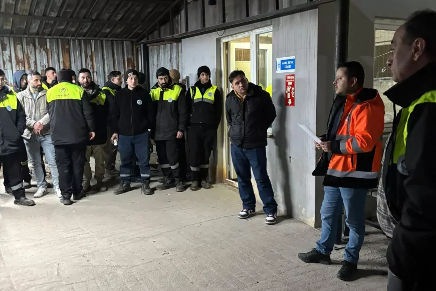 Odunpazarı’nda Gece Personeline İSG Eğitimi